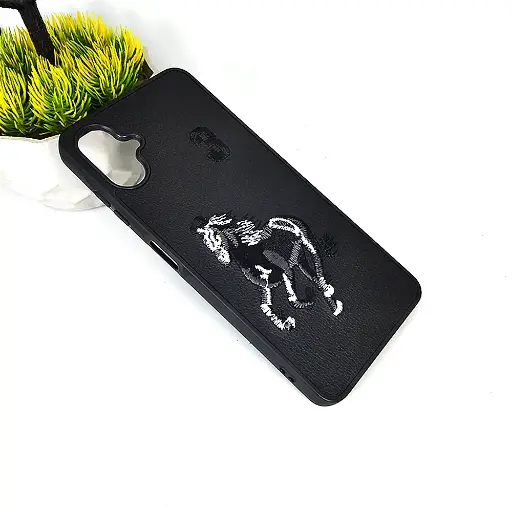 [PO43BSA06-2-2] Samsung Galaxy A06 Soft Silicone Santa Barbara Polo Back Case (Black)
