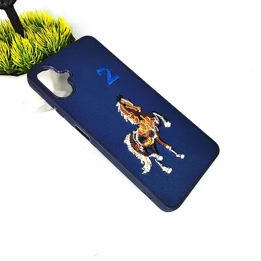 [PO43BSA06-2-17] Samsung Galaxy A06 Soft Silicone Santa Barbara Polo Back Case (Navy Blue)