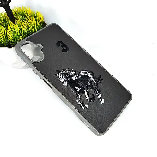 [PO43BSA06-2-36] Samsung Galaxy A06 Soft Silicone Santa Barbara Polo Back Case (Natural Titanium)