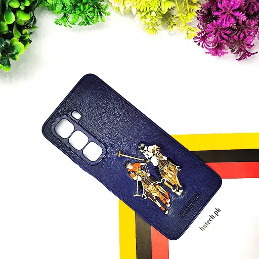 [PO43BIHOT50-2-17] Infinix Hot 50 Santa Barbara Polo Back Case (Navy Blue)