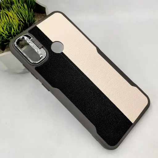 [PO18BHUY7P19-21-36] Huawei Y7 Prime 2019 Polo Ralph Lauren Dual Colour Back Case - Natural Titanium