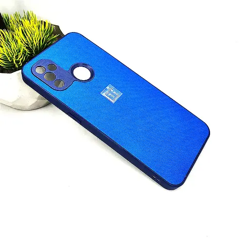 [PO32B1PLNRDN100-3-3] OnePlus Nord N100 Doated Texture Hard Leather Back Case (Black)