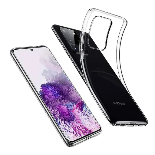 [PO24BSS20U-4] Samsung Galaxy S20 Ultra Baseus Copy Transparent Back Case