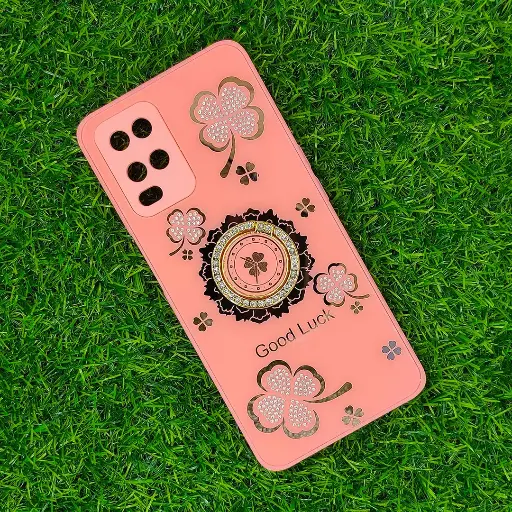 [PO60BOA54-6-15] Oppo A54 4G Good Luch LV Back Case (T-Pink)