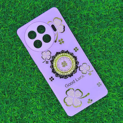 [PO60BTSPRK20PRPL-6-29] Tecno Spark 20 Pro Plus Good Luch LV Back Case (Light Purple)