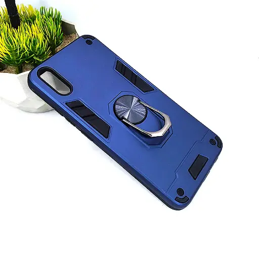[PO39BVIV11-1-17] Vivo V11 Armour Back Case (Navy Blue)
