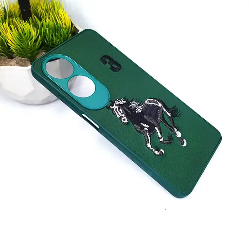 [PO43BOA60-2-11] Oppo A60 4G Santa Barbara Polo Back Case (Green)