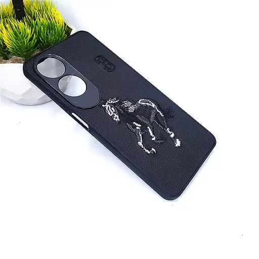 [PO43BOA60-2-2] Oppo A60 4G Santa Barbara Polo Back Case (Black)
