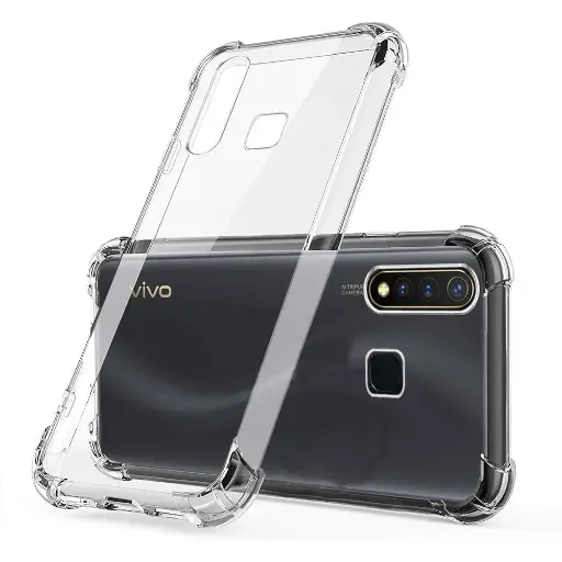 [PO7BVIY19-1] Vivo Y19 1.5 MM (HQA) TPU|Transparent Back Case