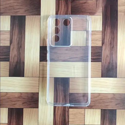 [PO7BVIV27E-3] Vivo V27E|S16E Dust Plug TPU|Transparent Back Case