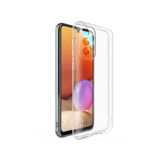 [PO7BSA33 5G-3] Samung Galaxy A33 5G Dust Plug TPU|Transparent Back Case