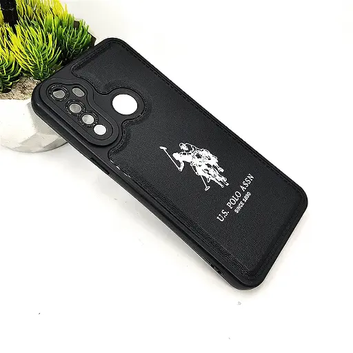 [PO14BORLME5-50-2] Oppo Realme 5/5S/5i/6i  Soft Silicone Printed Back Case (Black)