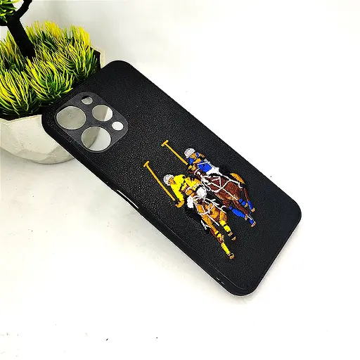 [PO43BMI12-13-2] Redmi 12 4G Santa Barbara Polo Raquet Back Case (Black