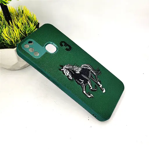 [PO43BISMRT5-13-11] Infinix Smart 5 Santa Barbara Polo Raquet Back Case (Green)