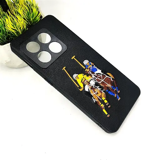 [PO43B1PL10PR-13-2] OnePlus 10 Pro Santa Barbara Polo Raquet Back Case (Black)