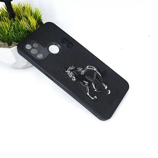 [PO43B1PLNRDN100-2-2] OnePlus Nord N100 Santa Barbara Polo Back Case (Black)