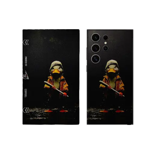 [SKIN-19-DUCK] 3D Printed Mobile Back Customize Skin (DUCK)