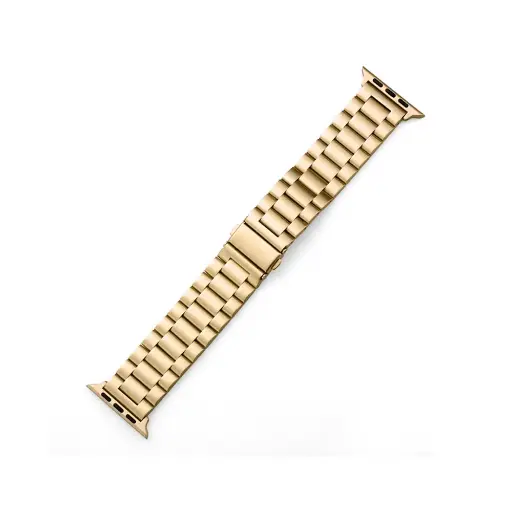 [WSRLXLM45-1-5] Rolex Chain Straps for Smart Watch - Golden, 42-49mm, Luxurious & Durable
