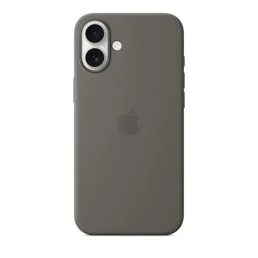 [PO23BIP16-1-36] iPhone 16 Original Official Soft Silky Back Case (Natural Titanium)