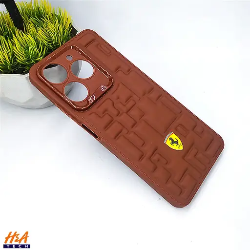 [PO14BORELMEC63-26-13] Oppo Realme C63|Realme C61|Narzo N61 Soft Silicone Back Case (Brown)