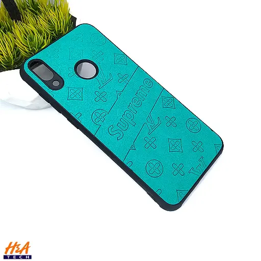 [PO18BHUHN8C-2-14] Huawei Honor 8C Supreme Leather Back Case (Sea Green)