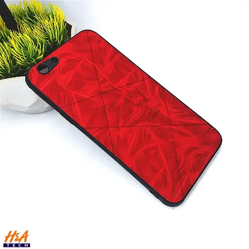 [PO18BOF1S-2-4] Oppo F1s/A59 Markhor Logo Leather Back Case - Vibrant Red Protection