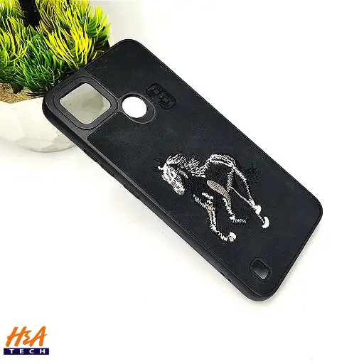 [PO43BORELMEC21Y-14-2] Oppo Realme C21Y|C25Y Santa Barbara Polo Raquet Back Case (Black)