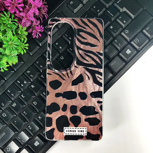 [PO37BVIV40-2] Vivo V40 5G Classic 3D Leopard Printed Back Case