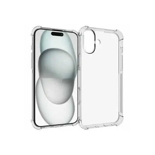 [PO7BIP16PL] iPhone 16 Plus 1.5 mm Tpu|Transparent Back Case