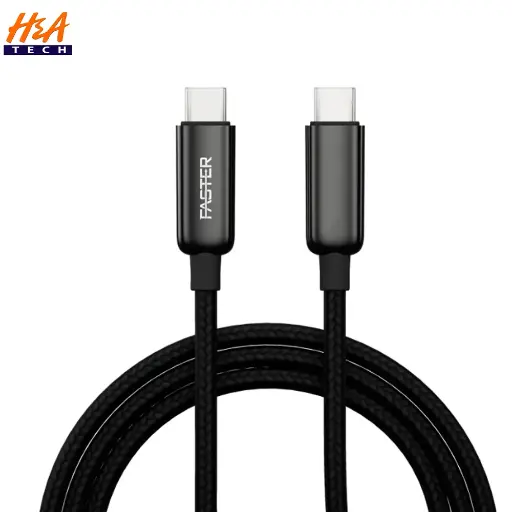 [DCT3TFSTR-1] Faster FC-08 Type-C to Type-C Data Cable