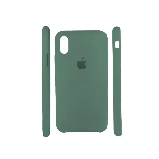 [PO23BIPXR-1-33] Iphone XR Back Case Soft Silky Mobile Pouch (Light Green)