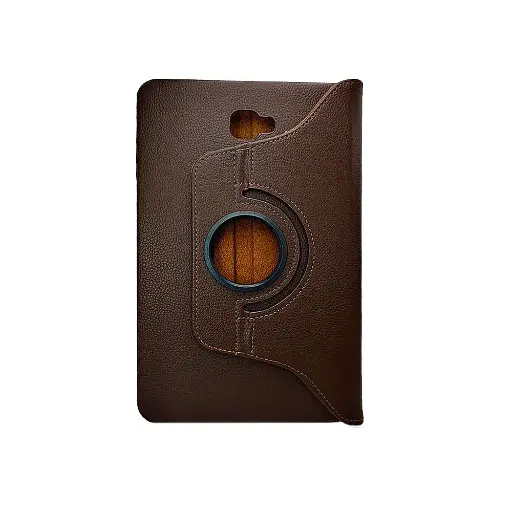 [PO47FBST580-5-34] Samsung Galaxy Tab A|T580|T585 Rotate Tab Book (Brown)