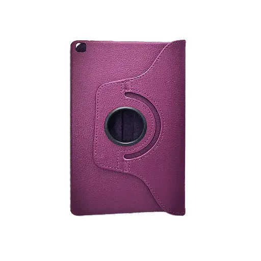 [PO47FBST295-5-12] Samsung Tab T290|T295|Tab A 8.0 2019 Rotate Tab Book (Purple)