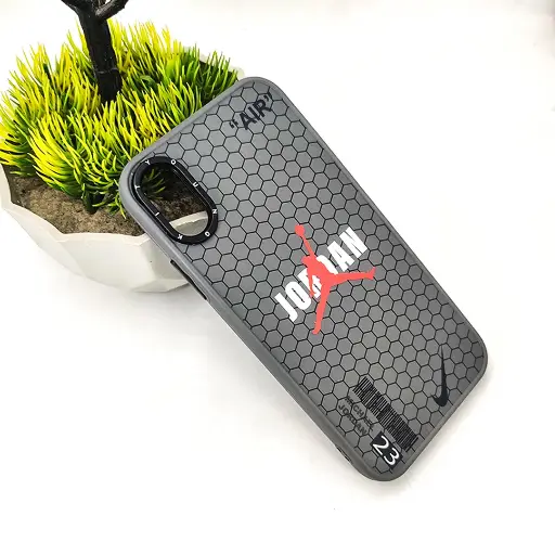 [PO20BIP8X-5-9] iPhone X/XS UV 3D Printed Back Case (Gray)