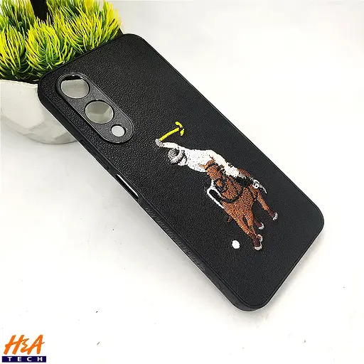 [PO43BVIY17S-13-2] Vivo Y17S Santa Barbara Polo Raquet Back Case (Black)