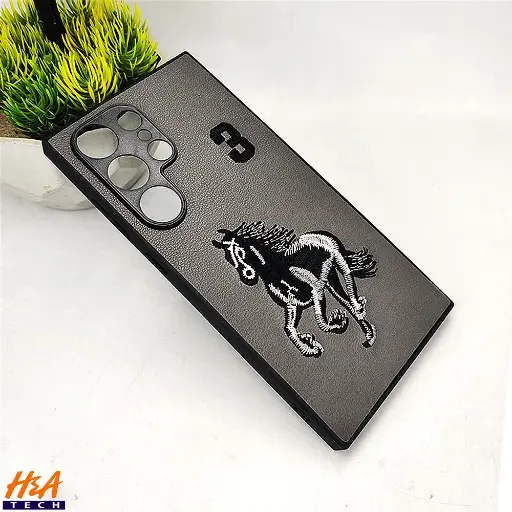 [PO43BSS24U-13-9] Samsung Galaxy S24 Ultra Santa Barbara Polo Raquet Back Case (Gray)