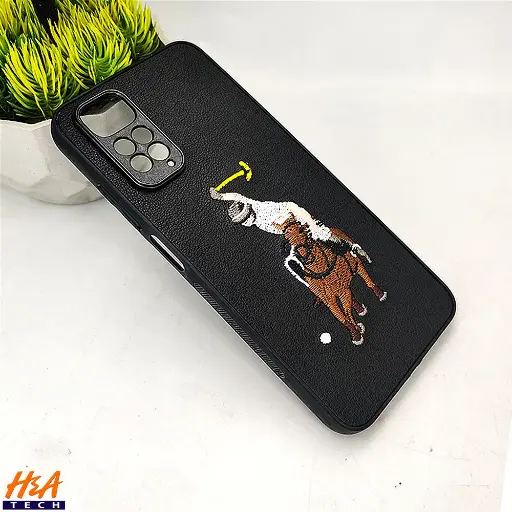 [PO43BMINOT11-13-2] Redmi Note 11 4G Santa Barbara Polo Raquet Back Case (Black)