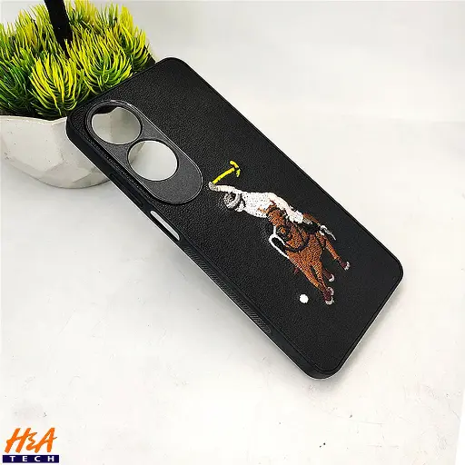 [PO43BOA60-13-2] Oppo A60 Santa Barbara Polo Back Case (Black)
