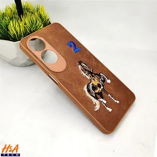 [PO43BOA60-13-13] Oppo A60 Santa Barbara Polo Back Case (Brown)