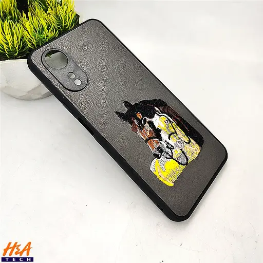 [PO43BOA17-13-9] Oppo A17 Santa Barbara Polo Back Case (Gray)