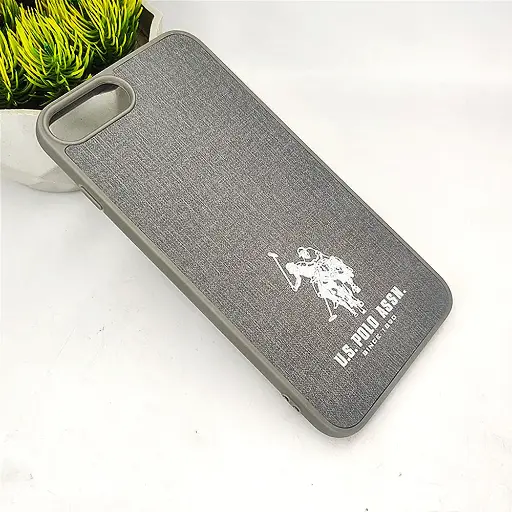 [PO43BIP6GPL-15-9] iPhone 6G Plus|6Gs Plus 3D Punch Printed Polo Back Case (Gray)