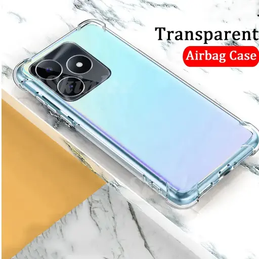 [PO7BORELMEC63] Oppo Realme C63 4G|Realme C61 1.5 MM TPU|Transparent Back Case
