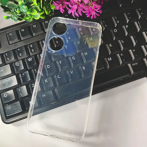 [PO7BHUHNX5PL-3] Huawei Honor Play 40C 5G|X5 Plus GN Dust Plug Transparent Back Case