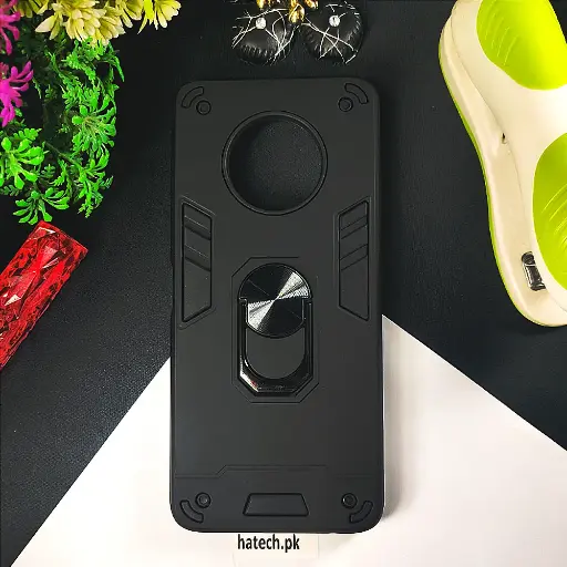 [PO39BINOT7-1-2] Infinix Note 7|X690 Armour Back Case (Black)