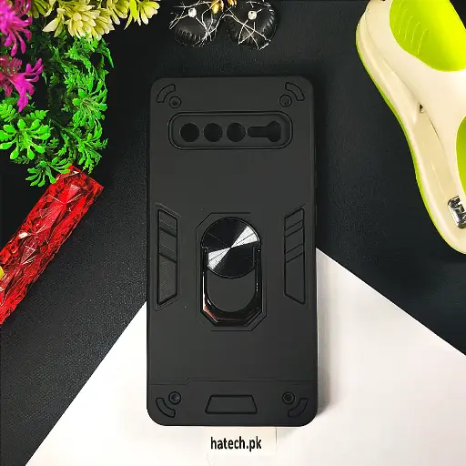 [PO39BSS10 5G-1-2] Samsung Galaxy S10 5G Armour Back Case (Black)