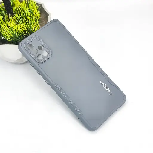 [PO14BSA51-71-9] Samsung A51 Soft Silicone Back Case (Gray)