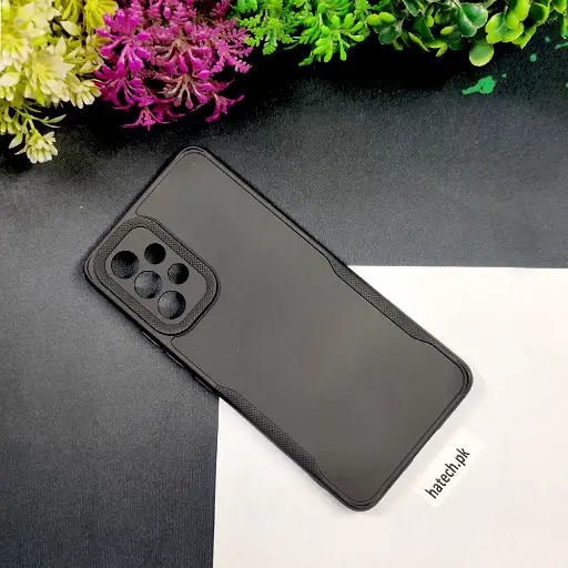 [PO14BSA53-71-2] Samsung A53 Soft Silicone Back Case (Black)