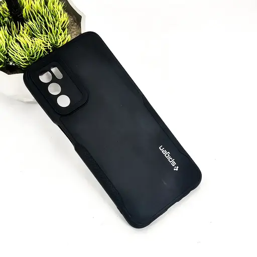 [PO14BOA16-71-2] Oppo A16 Soft Silicone Back Case (Black)