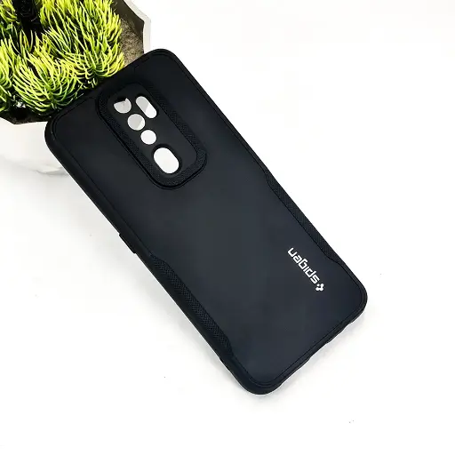 [PO14BOA5TW-71-2] Oppo A5 2020|A9 2020 Soft Silicone Back Case (Black)
