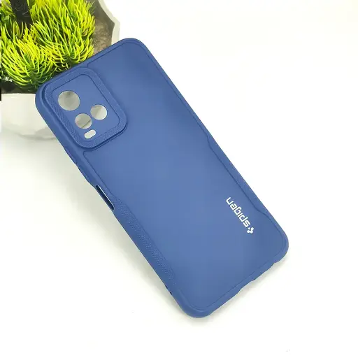 [PO14BVIY33S-71-17] Vivo Y33s|Y33T|Y21T|Y21s Soft Silicone Back Case (Navy Blue)